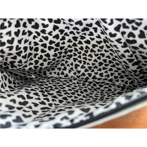 NWOT Brighton Love Pouch Makeup, Documents. Cosmetics, Cards. Travel. Canvas. - Picture 4 of 4